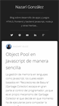 Mobile Screenshot of nazariglez.com