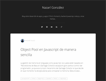 Tablet Screenshot of nazariglez.com